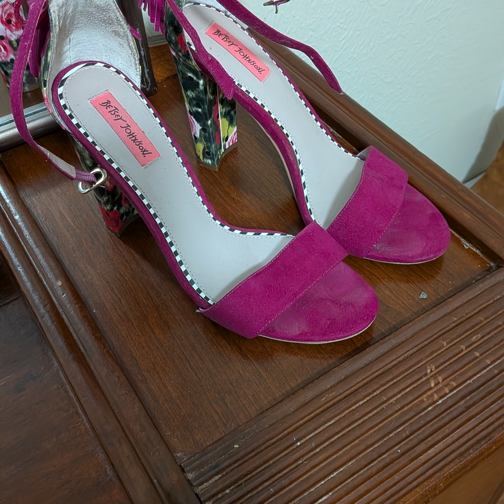 Betsey Johnson Pink Women's Heels